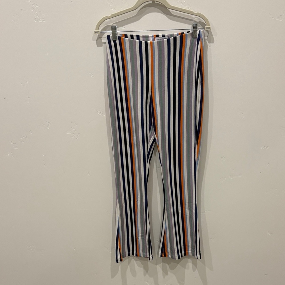 Urban Outfitters Multicolor Striped Flare Pants
